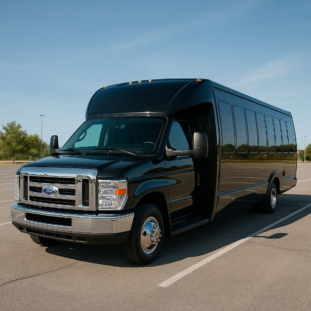 Boulder Shuttle Bus Rentals 18 Passenger Shuttle Bus