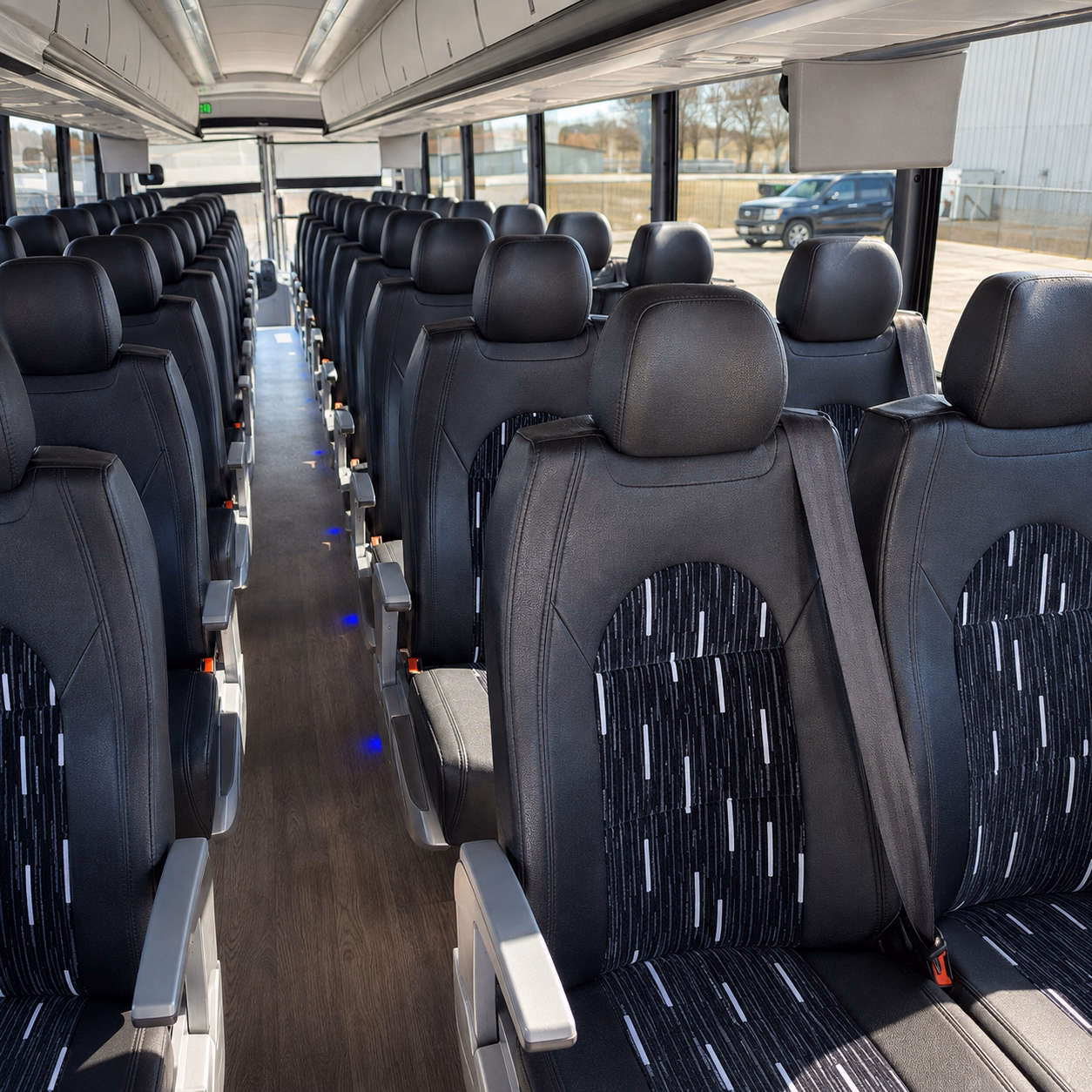 boulder charter bus interior gallery