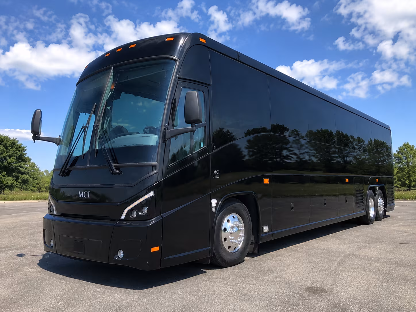 boulder charter bus services exterior