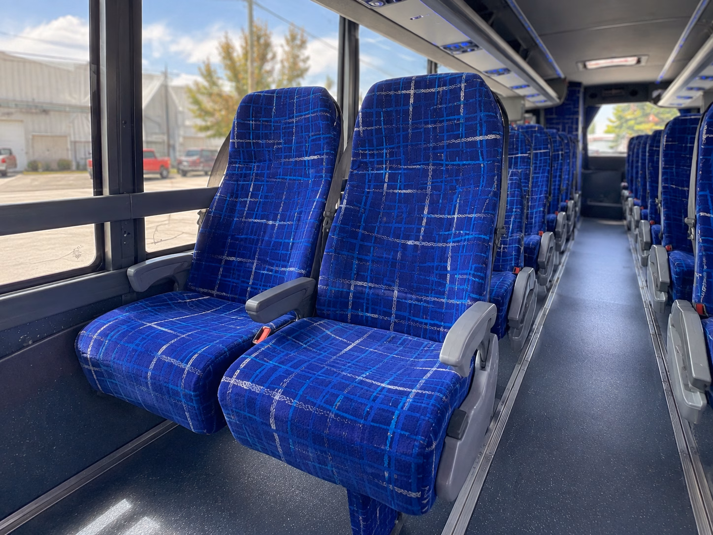 boulder charter bus services inside